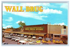 Vintage The Wall Drug Store At Wall, South Dakota. Postcard P90E