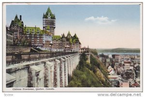 Scenic View, Chateau Frontenac,  Quebec,  Canada, 00-10s