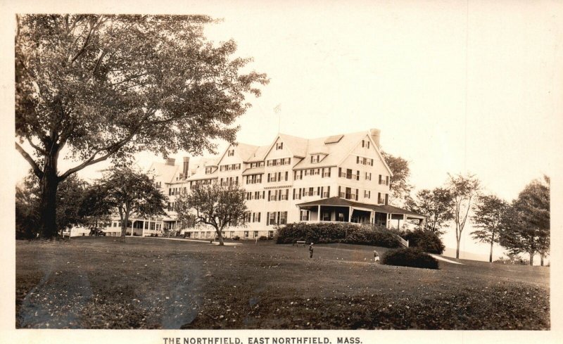 Vintage Postcard 1930 View of The Northfield East Northfield Massachusetts RPPC