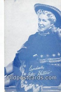 Betty Hutton Movie Actor / Actress Non Postcard Backing Unused 