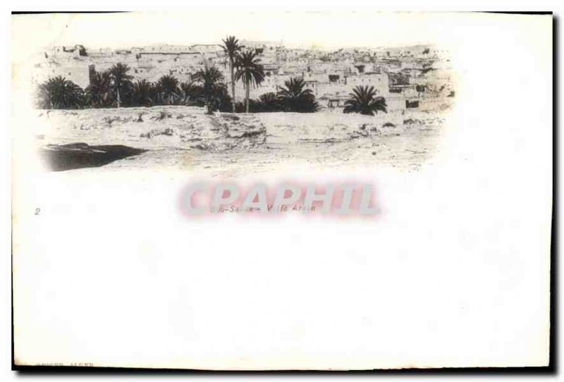 Old Postcard Bou Saada Arab City