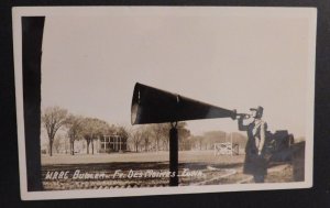 Mint Postcard America WAAC Bueler Fort Des Moines Iowa RPPC Military Army