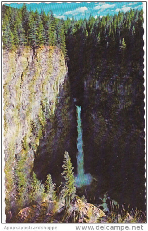 Canada British Columbia Wells Grey Park Spamatts Falls
