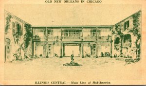 Illinois Chicago Railroad Fair Old New Orleans 1948