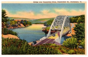 Vermont  Brattleboro Bridge over Connecticut River