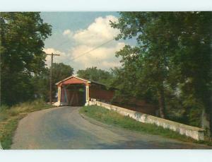 Unused Pre-1980 COVERED BRIDGE Wilmington Delaware DE t7371-16