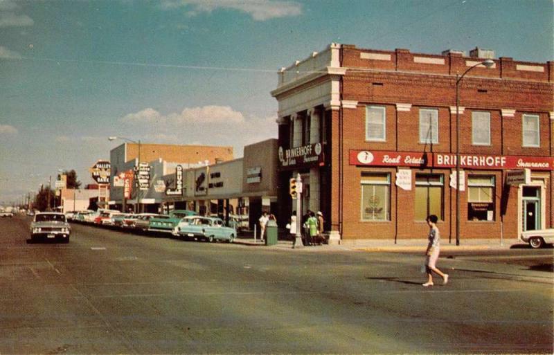 Safford Arizona Main Street Scene Historic Bldgs Vintage Postcard K52420