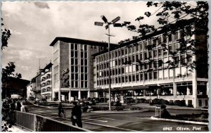 RPPC - Olten, Switzerland - Showing the City - c1950