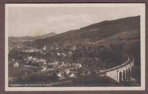 Payerbach Mit Schwarza Viaduct Austria 1920s RPPC Real Photo Postcard