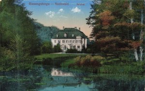 Riesengebirge Buchwald Schloss-Bukowiec Poland by Kunstverlag Adam