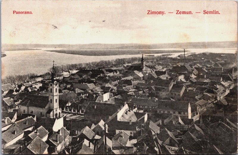 Slovakia Simony Partizánske Vintage Postcard C075