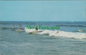 America Postcard - Surfing at Myrtle Beach, South Carolina RS33835