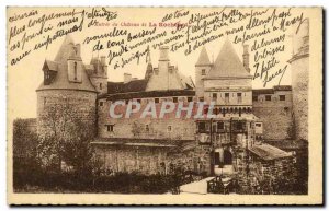 Old Postcard Entree du Chateau La Rochepot