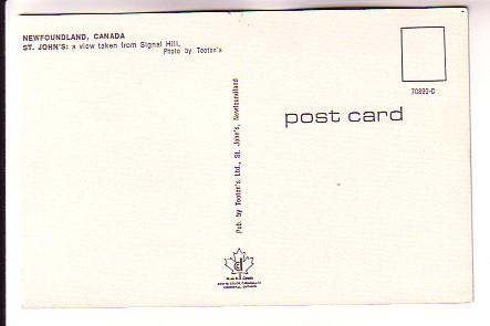 Cityview and Harbour, St John's, Newfoundland,