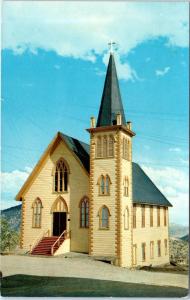 VIRGINIA CITY, NV Nevada     ST PAUL'S  Episcopal  CHURCH    c1950s    Postcard