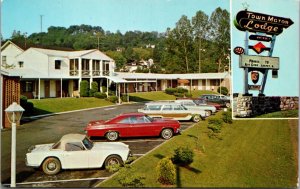 Postcard Town Motor Lodge 820 Merrimon Ave. in Asheville, North Carolina
