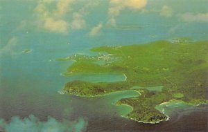 Western End Virgin Islands St John Postcard