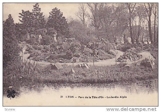 Lyon , France , 00-10s ; Parc de la Tete d'Or-Le Jardin Alpin