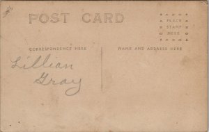 RPPC Darling Baby Girl Lillian Gray c1910 Postcard W1