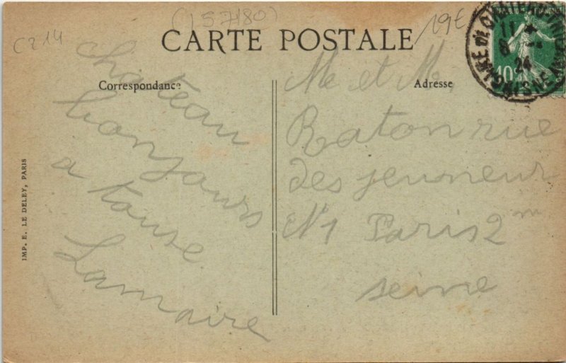 CPA CHATEAU-THIERRY Rue de la poste (157180)