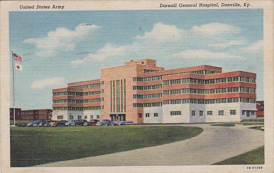 Kentucky Danville Darnall General Hospital United States Army 1935 Curteich