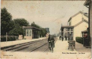 CPA pont-sainte-maxence station (1208138) 