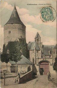 CPA Chateaudun Entree du Chateau FRANCE (1155062)