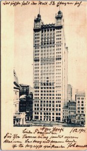 Syndicate Building New York City Vintage Postcard C097