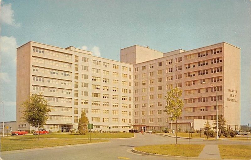 Martin Army Hospital at Fort Benning Georgia, USA Military Unused 