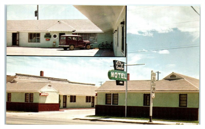 City Center Motel, Burns, OR Postcard *6L(2)19