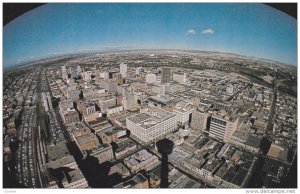 Panarama view of Skyline , CALGARY , Alberta , Canada , 50-60s