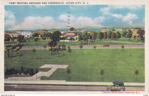 OCEAN CITY, New Jersey, PU-1937; Camp Meeting Grounds & Tabernacle