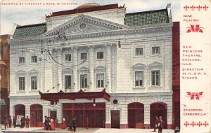 The new Princess theater Chicago, Illinois, USA Theater 1908 