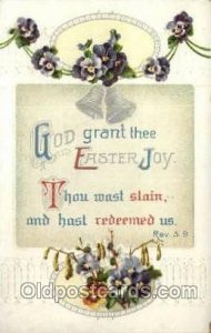 Artist Ellen Clapsaddle, Happy Easter writing on back close to perfect corner...