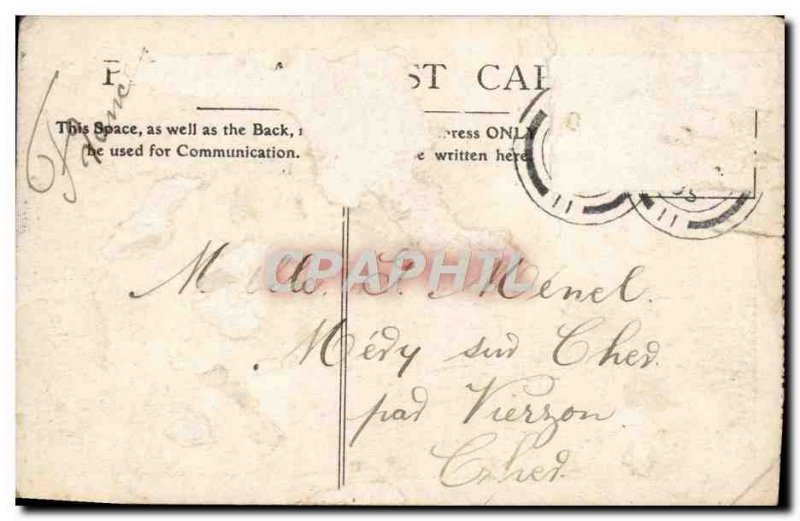 Old Postcard From The Upper Gardens Square Bournemouth