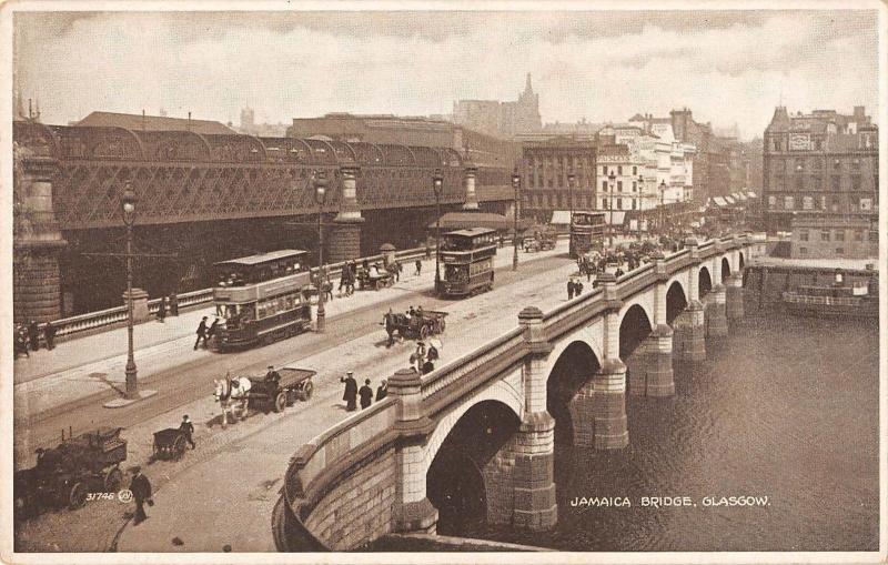 BR70590 jamaica bridge double decker bus  glasgow   scotland