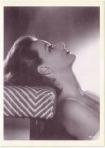 Greta Garbo Actress in the 1920s-1930s Modern Postcard #2