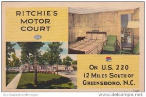 North Carolina Greenboro Ritchies Motor Court