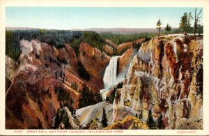 Yellowstone National Park Great Fall and Point Lookout