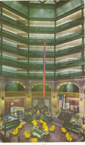 DENVER, Colorado, 1950-60s ; Brown Palace Hotel Lobby