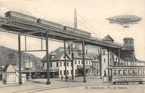 LP68   St. Johnsbury Vermont in the Future Postcard