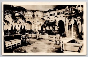 Hershey PA RPPC Hotel Hershey View of The Patio Pennsylvania Postcard AA3