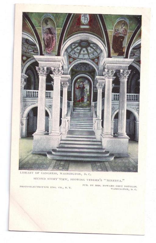 Library of Congress Secon Story Washington D.C. UDB c1904