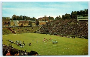 CLEMSON UNIVERSITY, SC South Carolina~ Memorial FOOTBALL STADIUM c1960s Postcard