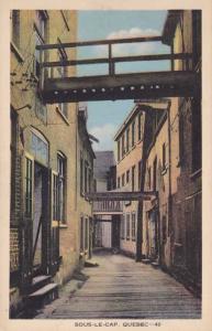 Sous-le-cap Street - Old Quebec City QC, Quebec, Canada