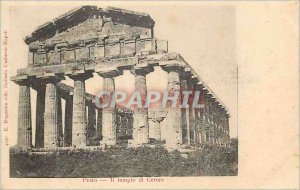 Old Postcard Pesto He Tempio di Cerere