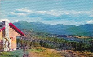 New Hampshire White Mountain The Presidential Range Is Seen In All Its Majesly