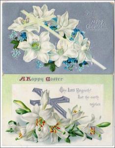 2 - Tuck's Easter Cards, # 711 & 2901