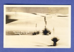 Alamogordo, New Mexico/NM Postcard, The Great White Sands, 1942!