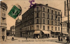 CPA Levallois Perret Rue Victor Hugo et Rue Gide (1315250)